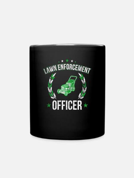 Pelouse pelouse - Mug uni - noir