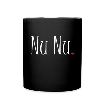 Nu Nu Oberlausitzer Dialekt Akzent Ja Ja Görlitz - Tasse einfarbig - Schwarz - Vorne