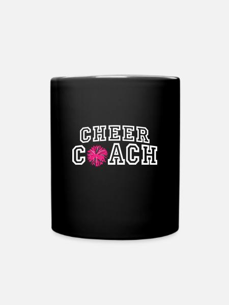 Cheerleading - Cheer Coach - Tasse einfarbig - Schwarz