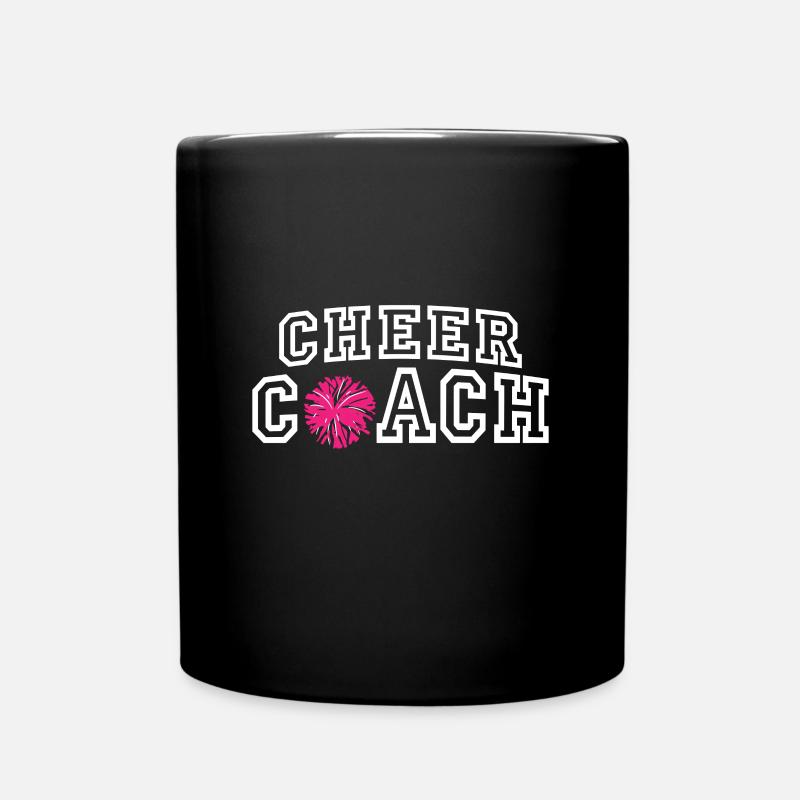 Cheerleading - Cheer Coach - Tasse einfarbig - Schwarz