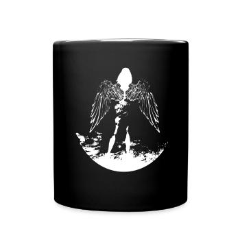 Ange Art - Mug uni - noir - Devant