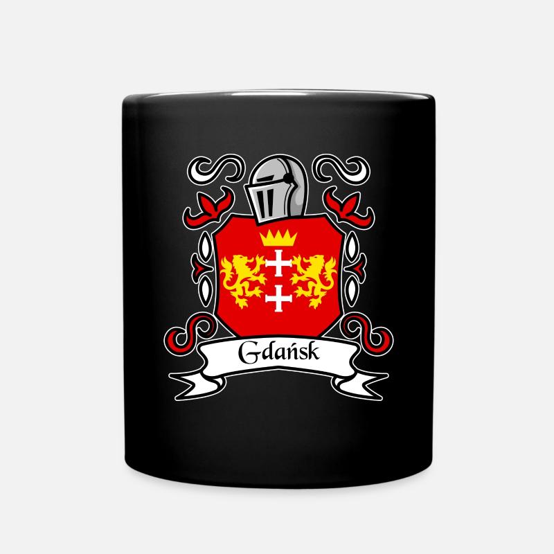 Danzig - Polen - Tasse einfarbig - Schwarz