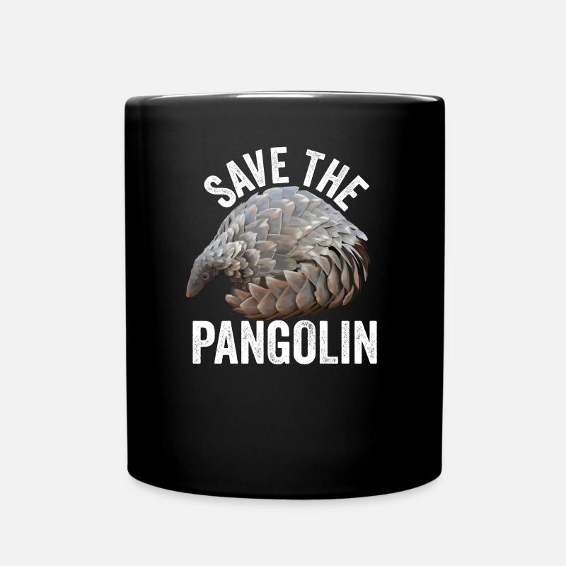 Pangolin - Save the Pangolin - Mug uni - noir