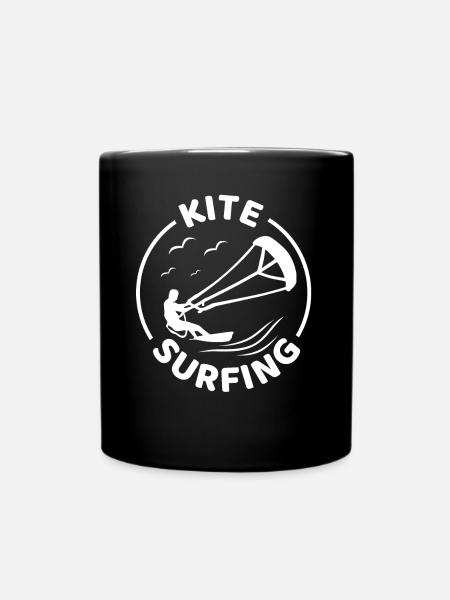 Kite Surf - Kitesurf - Mug uni - noir
