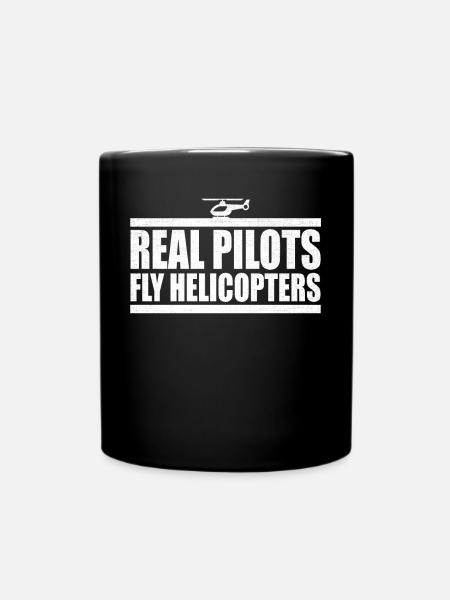 Hélicoptères Heli Heli - Mug uni - noir