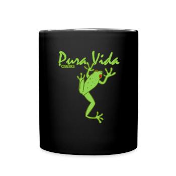 Pura Vida - Costa Rica - Mug uni - noir - Devant
