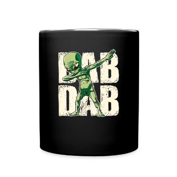 Tamponner exotique tamponner - Mug uni - noir - Devant