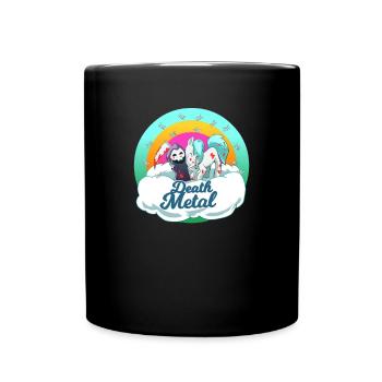 Death Metal - Tasse einfarbig - Schwarz - Vorne