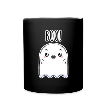 Halloween Ghost - Full Colour Mug - black - Front
