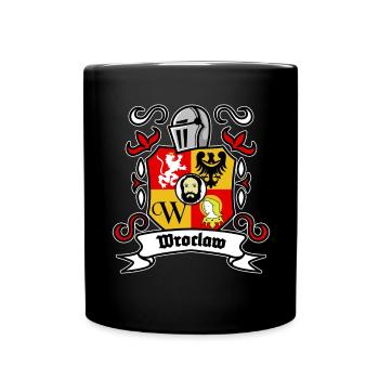 Wroclaw - Poland - Full Colour Mug - black - Front