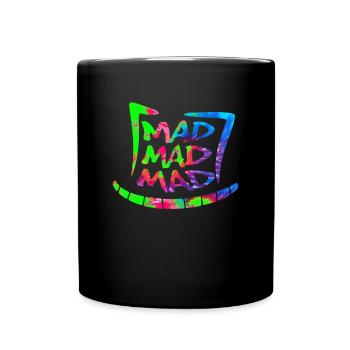 Gardez Wonderland Mad Hat Hatter - Mug uni - noir - Devant