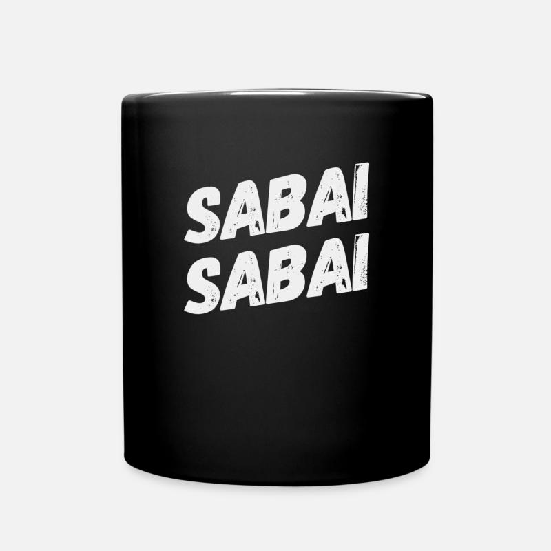 Sabai Sabai - Thailand - Full Colour Mug - black