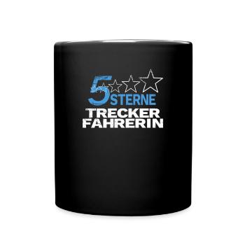 Cadeau d'agriculteur conducteur de tracteur - Mug uni - noir - Devant