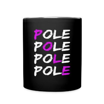 Pole Dance - Mug uni - noir - Devant