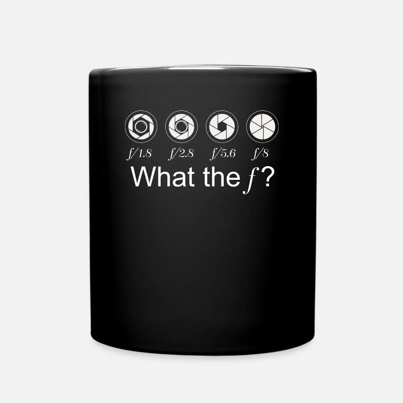 appareil photo - Mug uni - noir
