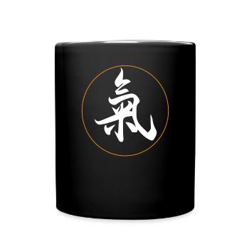 Qigong Qi Gong Tai Chi Thai Chi Chigong Yoga - Full Colour Mug - black - Front