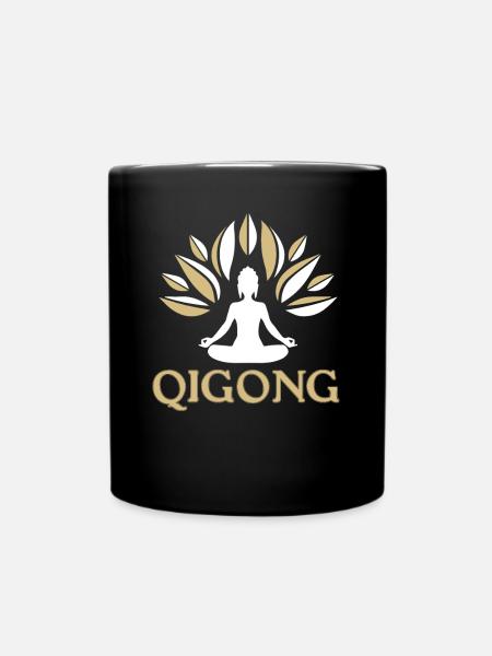 Qigong Qi Gong Tai Chi Thai Chi Chigong Yoga - Mug uni - noir
