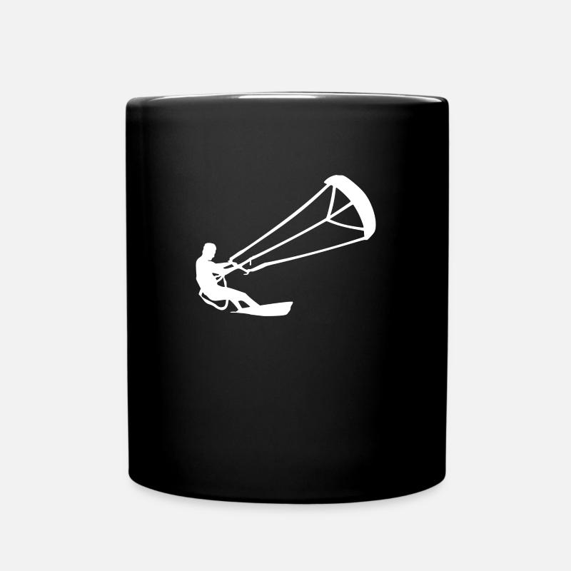 Surfer Kitesurfer - Mug uni - noir