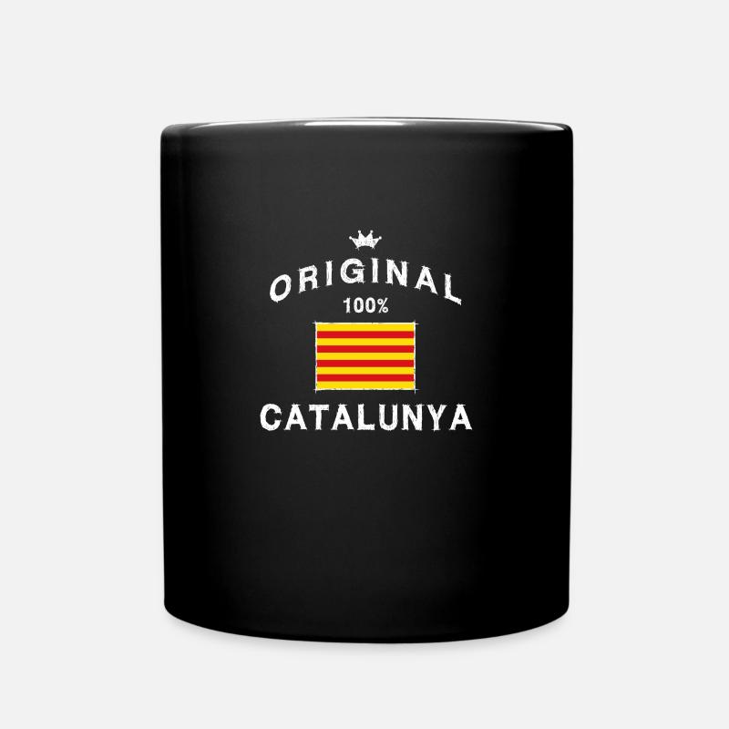 Katalonien Barcelona katalanisch Unabhängigkeit - Tasse einfarbig - Schwarz