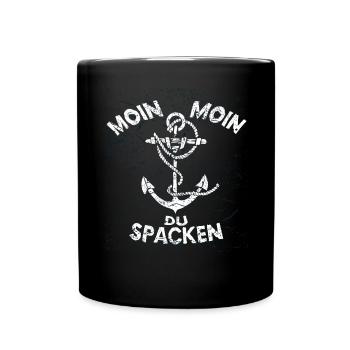 Allemagne du Nord Moin Moin Du Spacken - Mug uni - noir - Devant