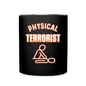 Physiotherapist gift - Full Colour Mug - black - Front