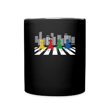 Board Games Shirt The way to victory - Full Colour Mug - black - Front