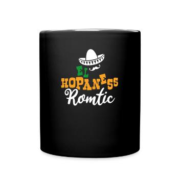 El Hopaness Romtic Sans espoir Romantique - Mug uni - noir - Devant