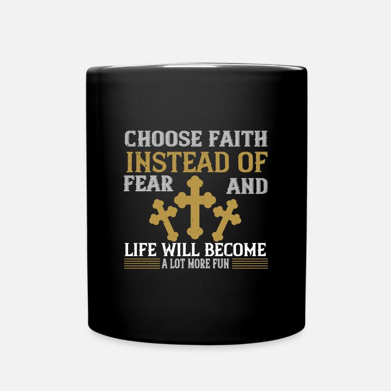 Christian - Full Colour Mug - black