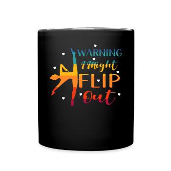 Gymnastics Artistic Gymnastics - Full Colour Mug - black - Front