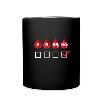Hobby model railway funny railroad design - Full Colour Mug - black - Front