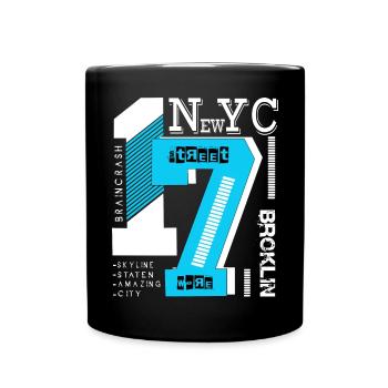 New York City - Mug uni - noir - Devant