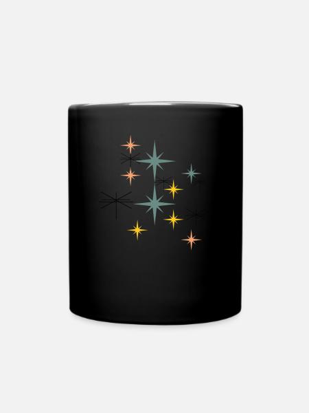 Stars - Full Colour Mug - black