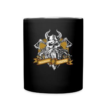 Valhalla - Viking - Full Colour Mug - black - Front