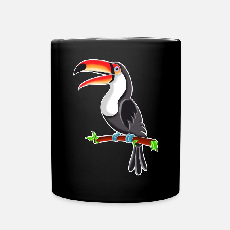 Tukan - Tasse einfarbig - Schwarz