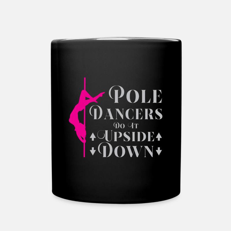 Pole dance pole dance pole dance ballerino hobby - Tazza monocolore - nero