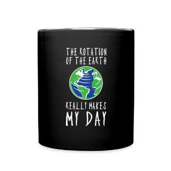 Lehrer Geographie Lehrer Geschenk - Tasse einfarbig - Schwarz - Vorne