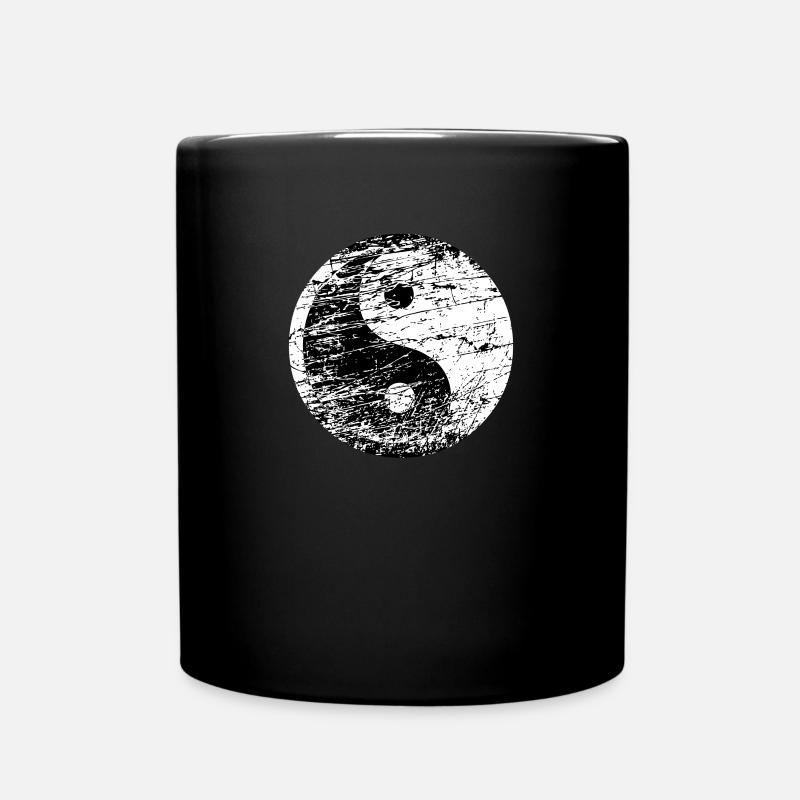 Yin Yang - Mug uni - noir
