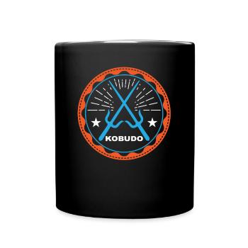 Kobudo japanische Kampfkunst Geschenkidee - Tasse einfarbig - Schwarz - Vorne