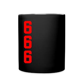 666 Satanic - Full Colour Mug - black - Front