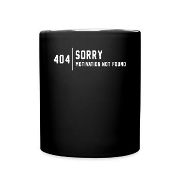 Étudiant étudiant informatique - Mug uni - noir - Devant
