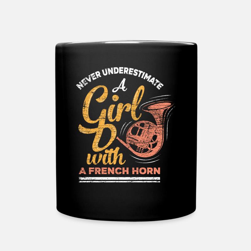 Instrument de cor français - Mug uni - noir