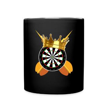 Fléchettes Fléchettes Fléchettes - Mug uni - noir - Devant