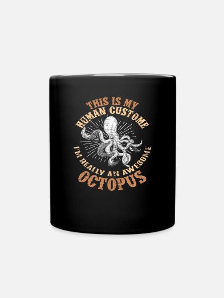 Costume de poulpe - Mug uni - noir