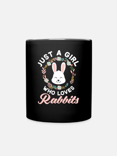 Lapins femme - Mug uni - noir