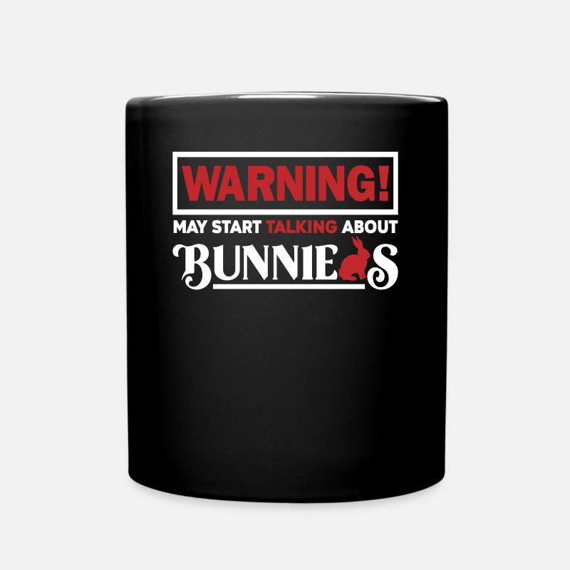 Hase - Tasse einfarbig - Schwarz