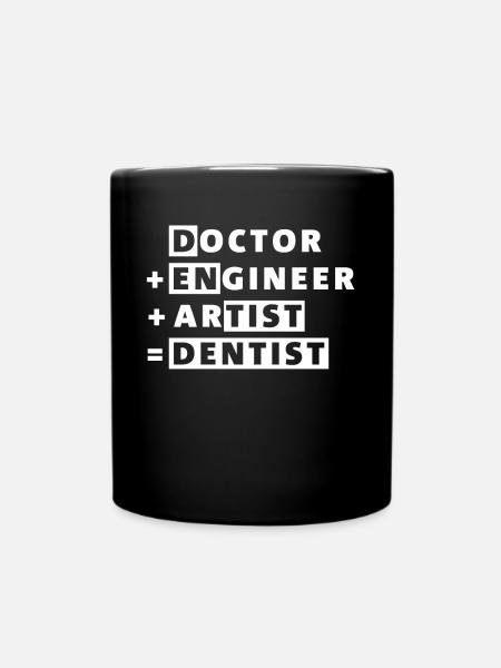 dentiste - Mug uni - noir