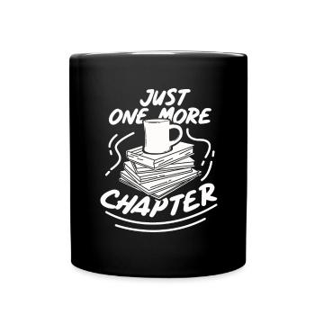 Lire les livres Livre cadeau bibliothèque - Mug uni - noir - Devant