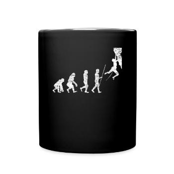 grimper - Mug uni - noir - Devant