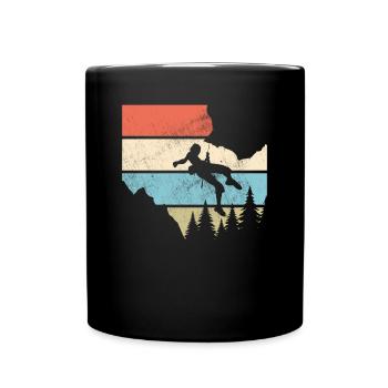 grimper - Mug uni - noir - Devant
