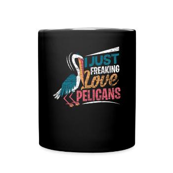 pélican - Mug uni - noir - Devant